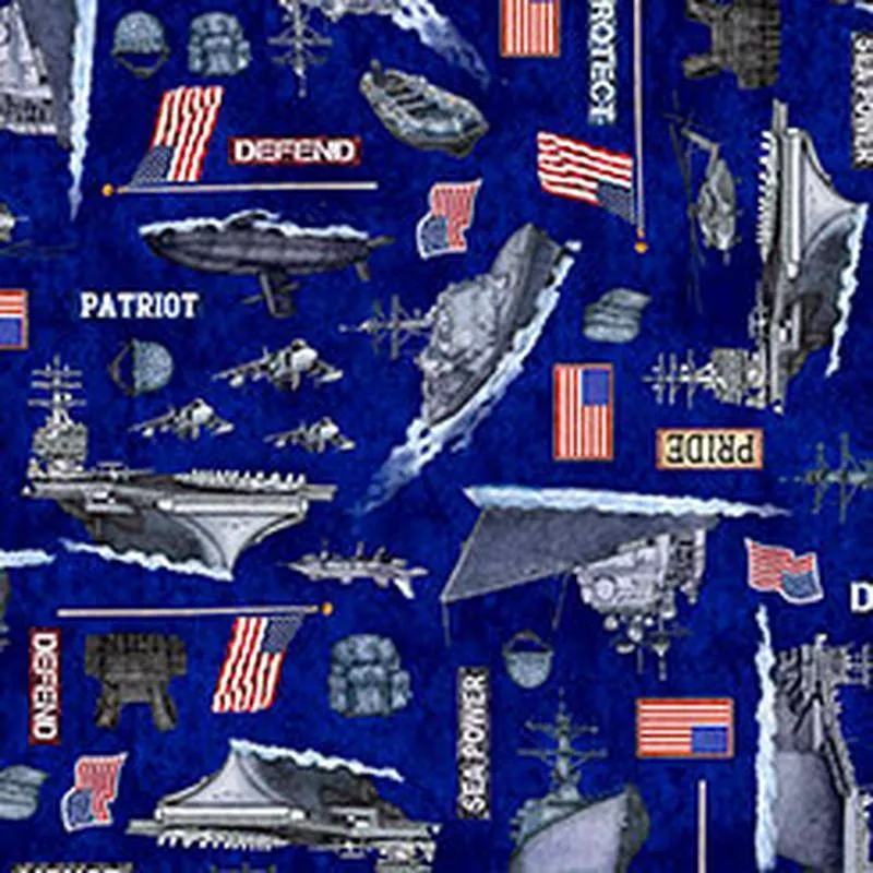 Patriot – Navy Allover 30936-N
