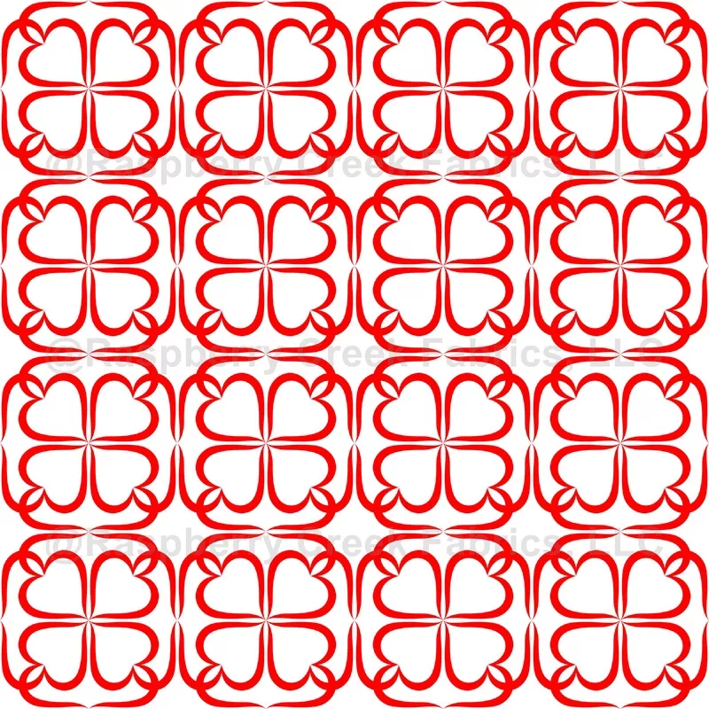 Pattern Of Spades, Pattern Of Hearts, Red Spades, Red Hearts