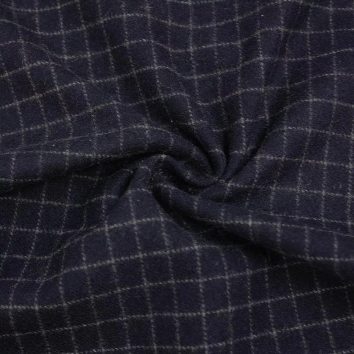 paul-dark-blue-check-wool-fabric Paul Dark Blue Check Wool Fabric