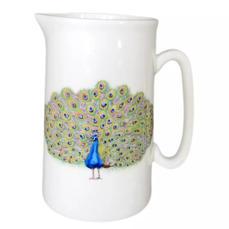 peacock-1-pint-jug Peacock 1 Pint Jug