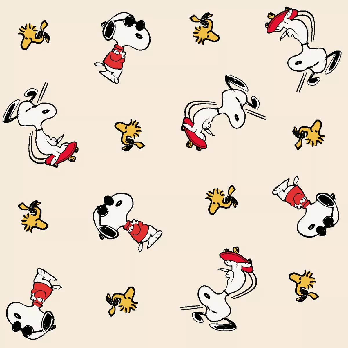 peanuts-snoopy-shreds-fabric Peanuts Snoopy Shreds Fabric