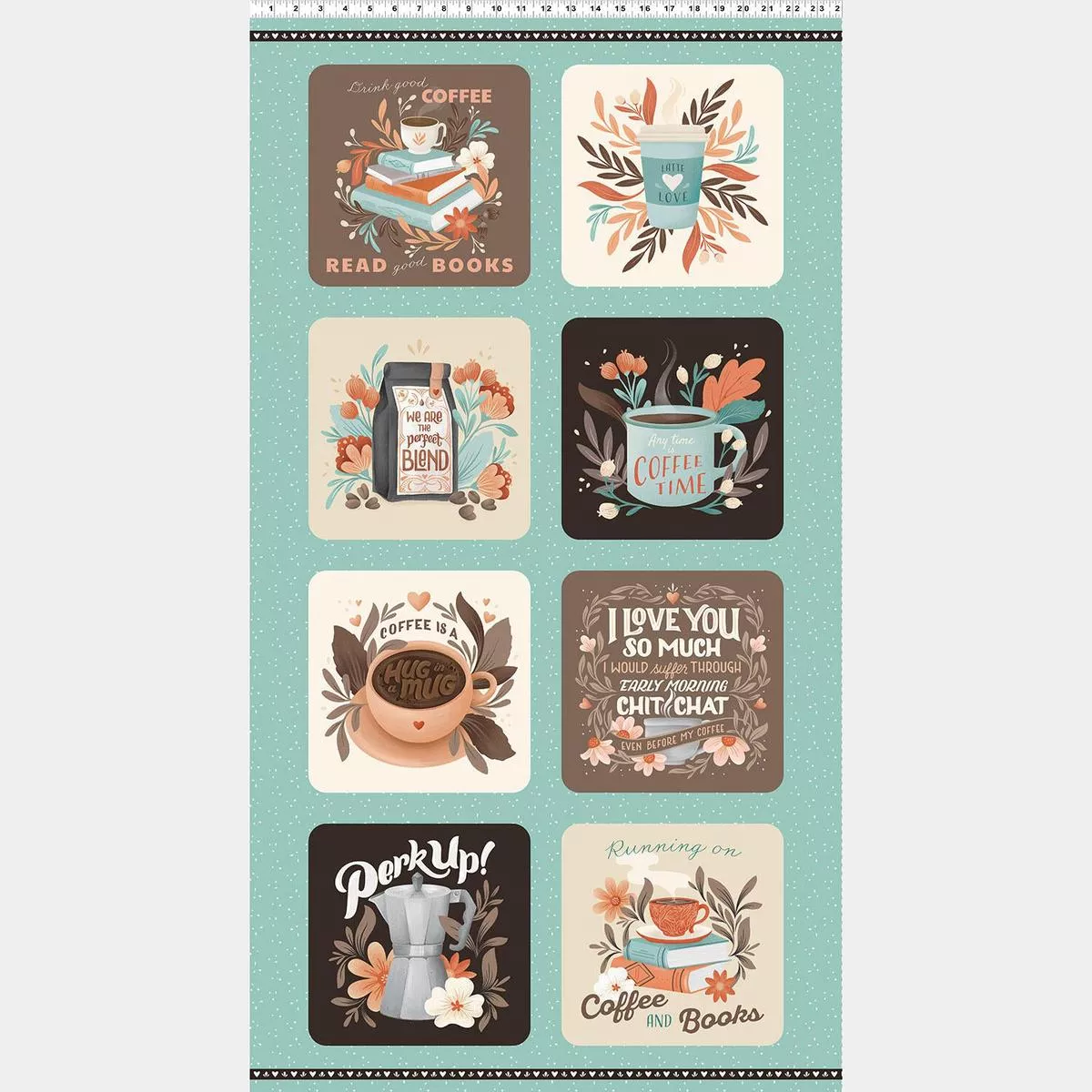 perfect-blend-coffee-turquoise-panel Perfect Blend – Coffee Turquoise Panel