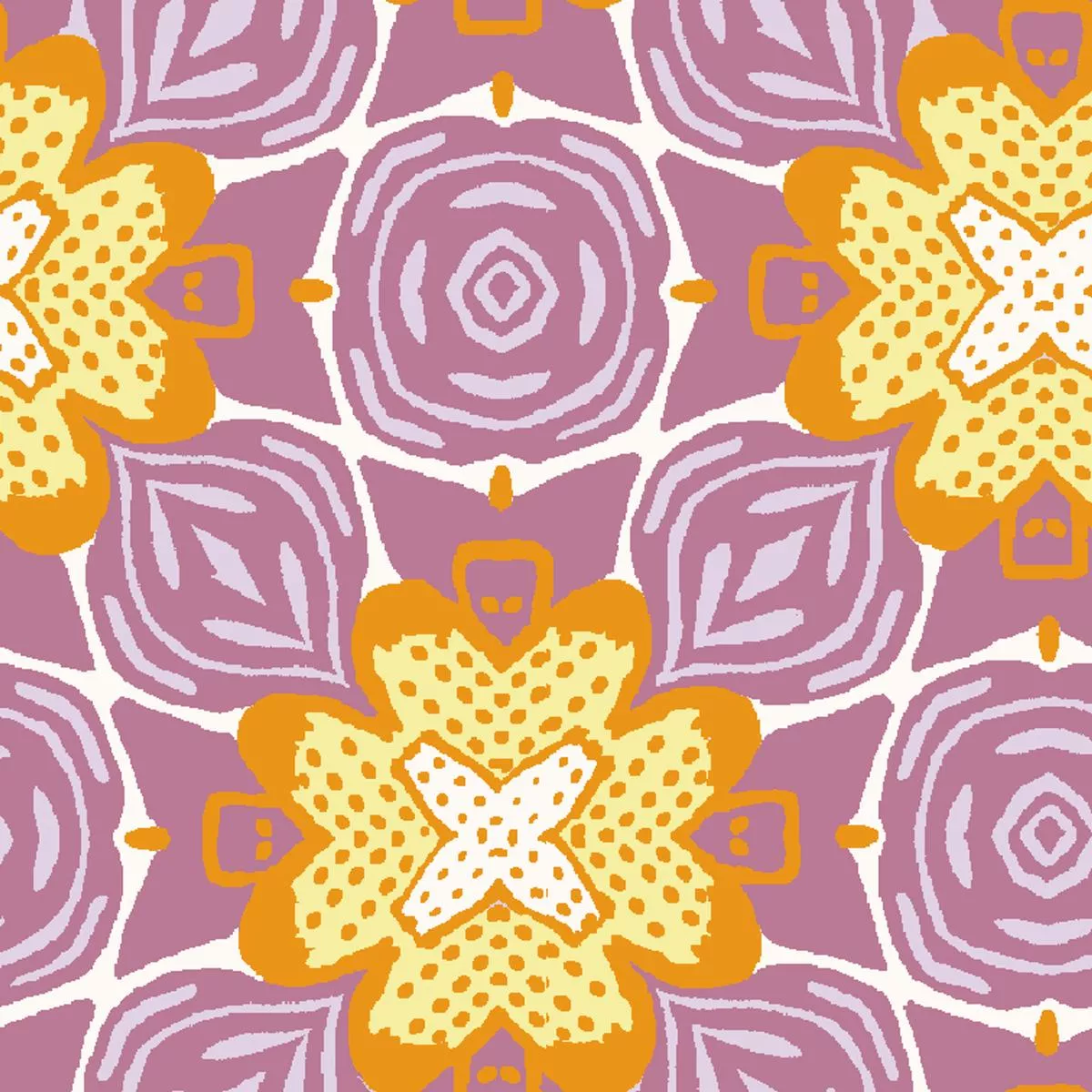 petal-geo-on-purple-fabric Petal Geo on Purple Fabric