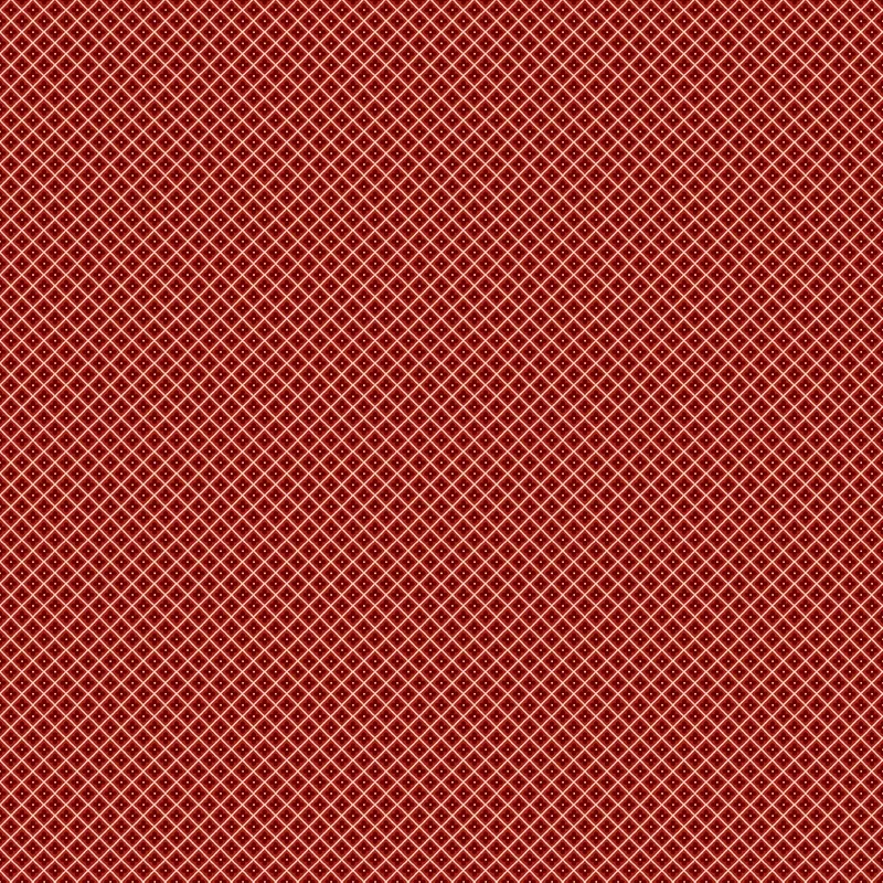 petite-lattice-on-red-fabric Petite Lattice on Red Fabric