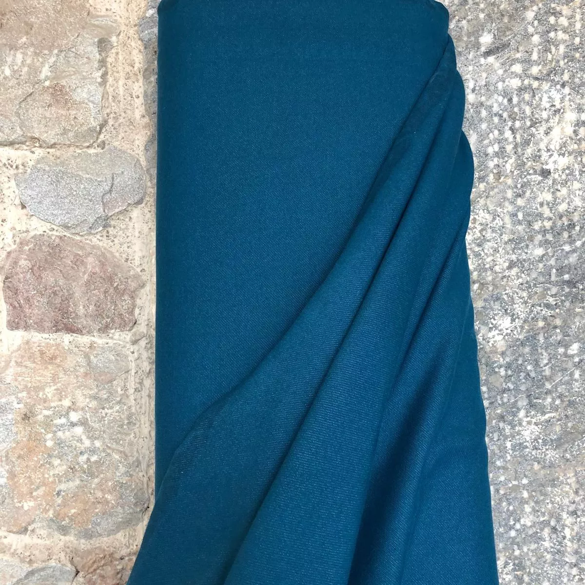 petrol-denim-knit-stretch-fabric-19m Petrol Denim Knit Stretch Fabric – 19m