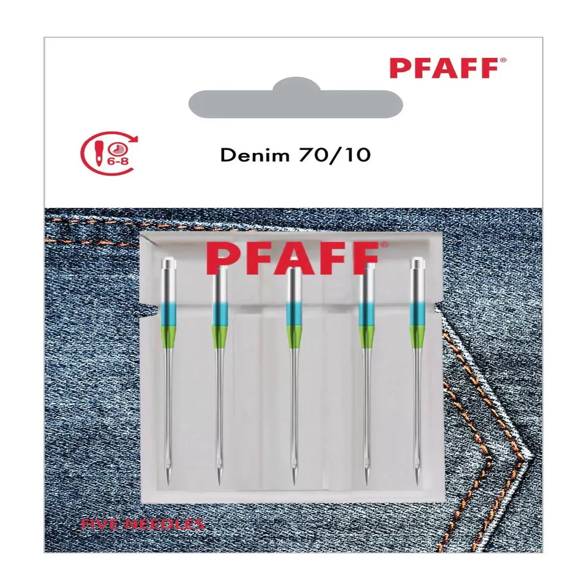 PFAFF 5pk Denim Sewing Machine Needles