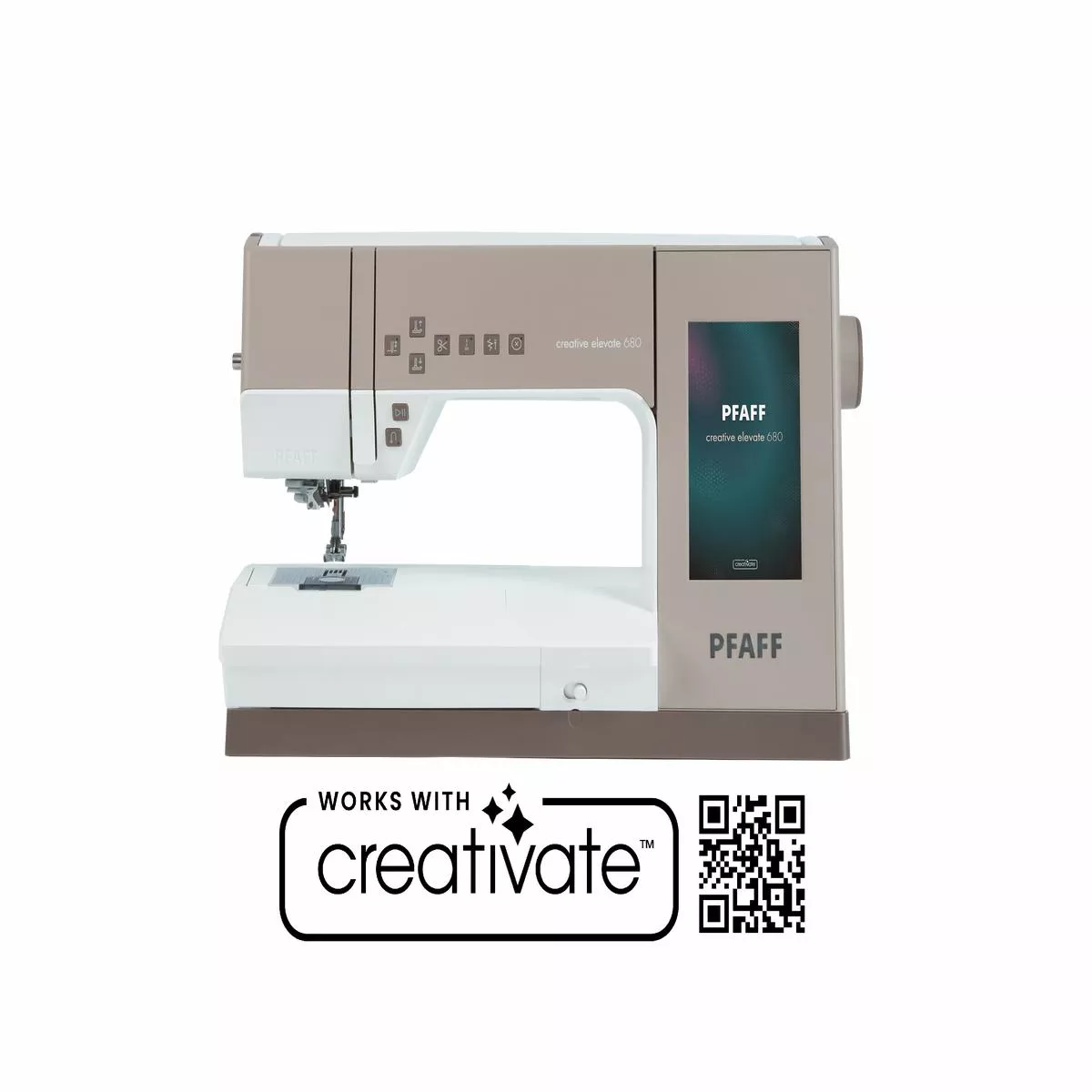 PFAFF creative elevate 680 Sewing and Embroidery Machine