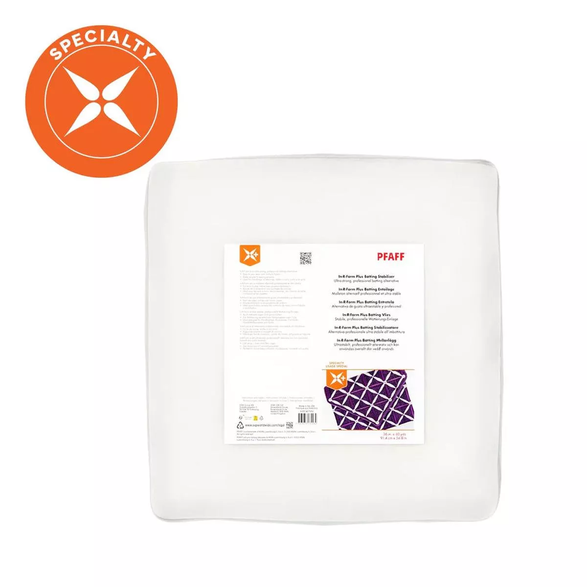 Pfaff In-R-Form Plus Batting – 30″ x 36″
