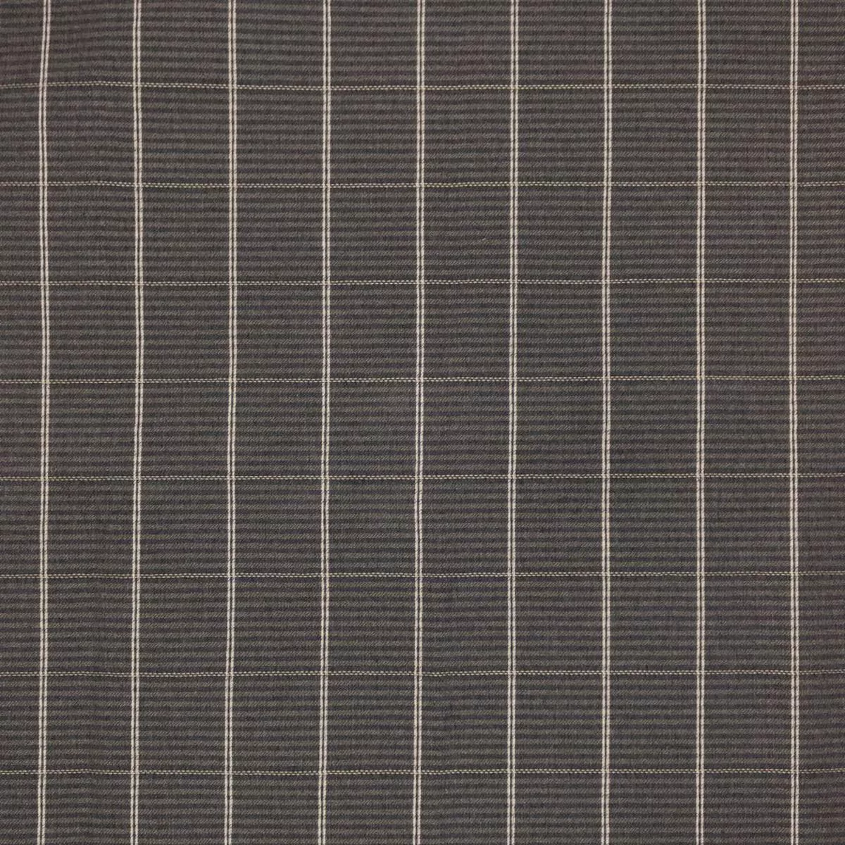 Piccadilly Plaid Pewter RM Coco Fabric