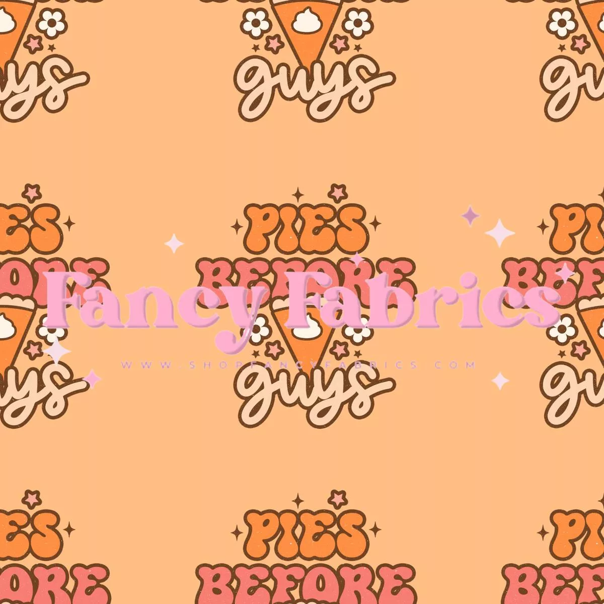 pies-before-guys-orange-preorder-by-yard Pies Before Guys (Orange) | PREORDER | By The Yard