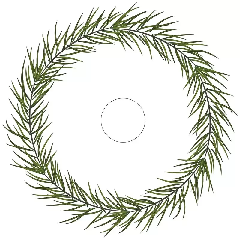 pine-straw-tree-skirt-fabric-panel Pine Straw Tree Skirt Fabric Panel