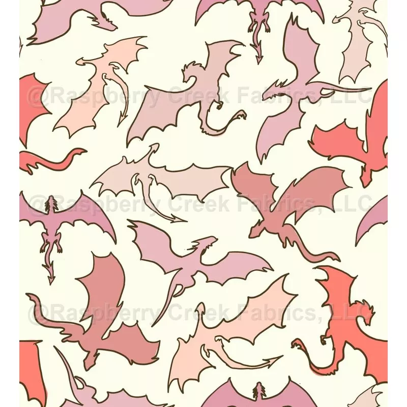Pink Dragon Swirl