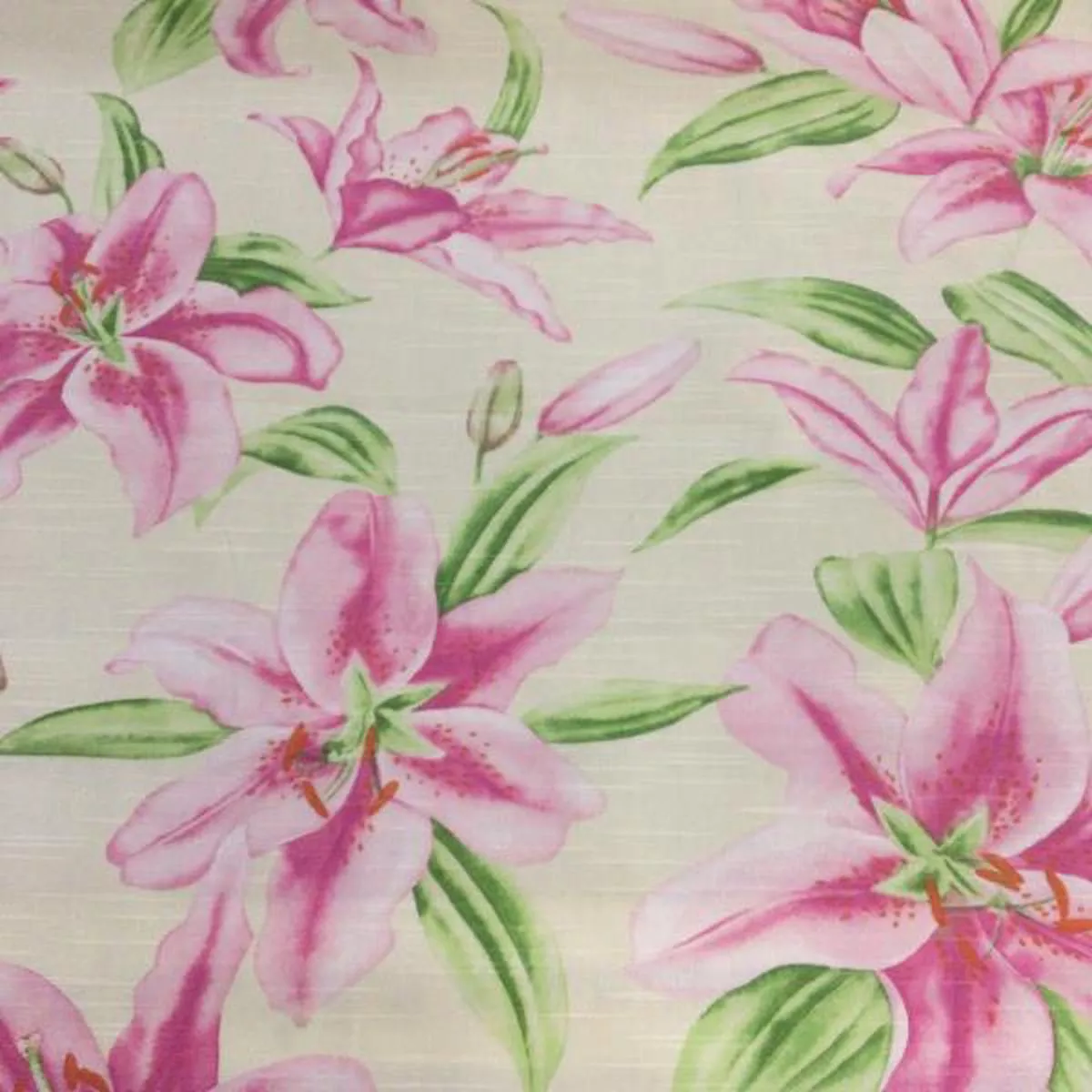 pink-lilly-cotton-print-fabric Pink Lilly Cotton Print Fabric