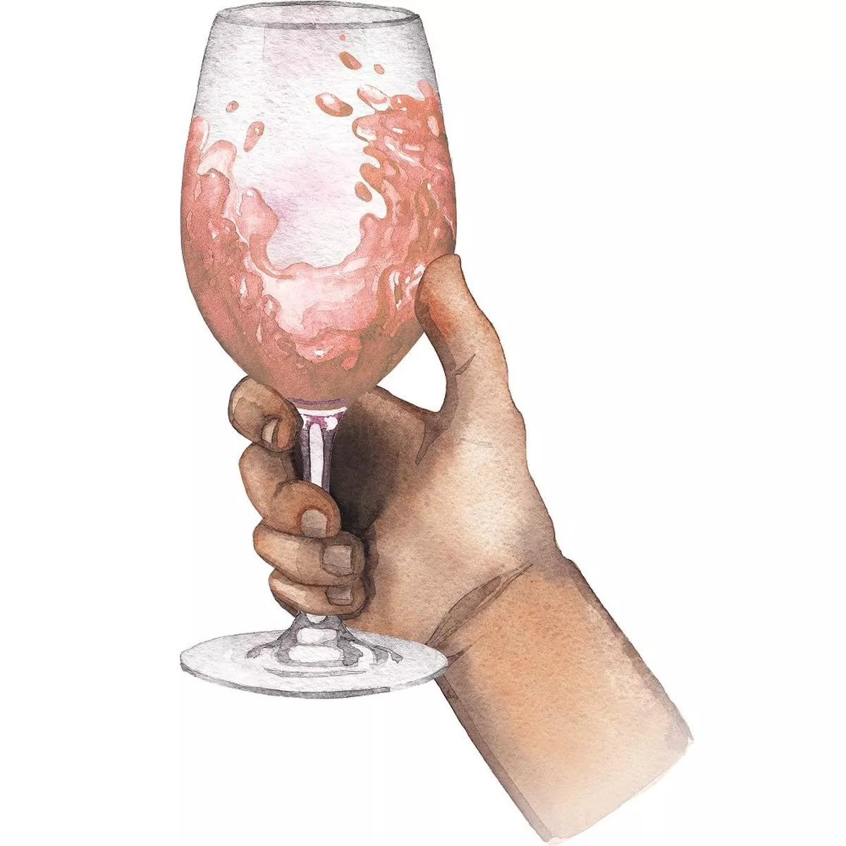 pink-moscato-wine-toast-fabric-panel Pink Moscato Wine Toast Fabric Panel