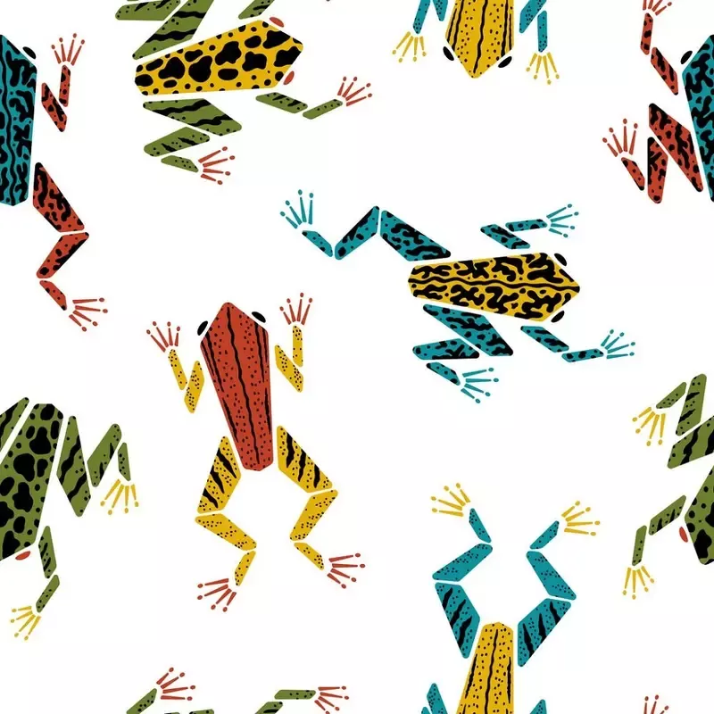 poison-dart-frogs-fabric Poison Dart Frogs Fabric