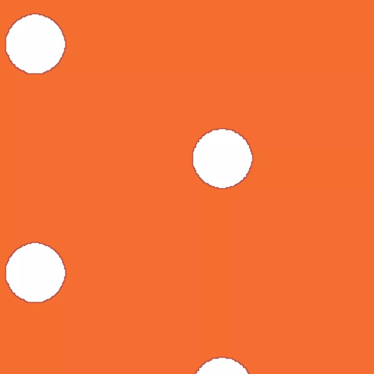 polka-play-deep-orange-fabric Polka Play, Deep Orange Fabric