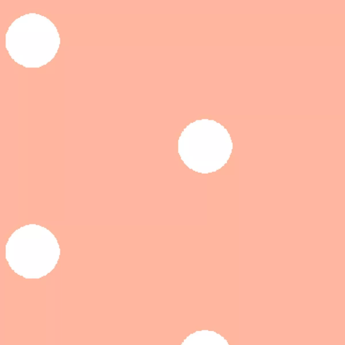 polka-play-peach-fabric Polka Play, Peach Fabric
