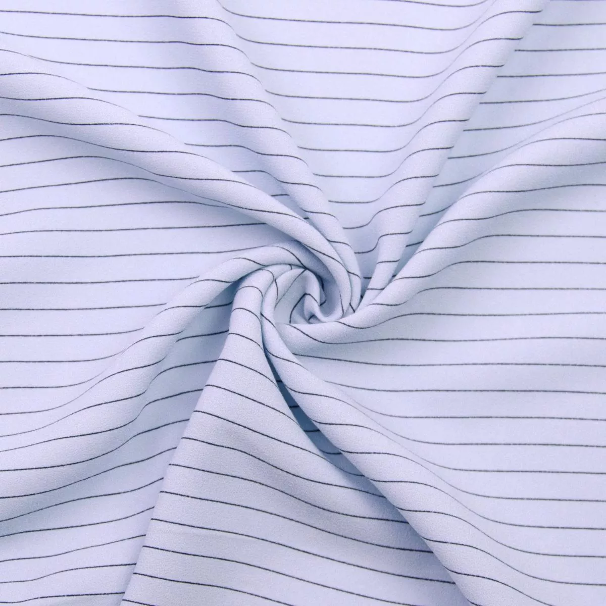 Pope Light Blue Stripe Viscose Fabric