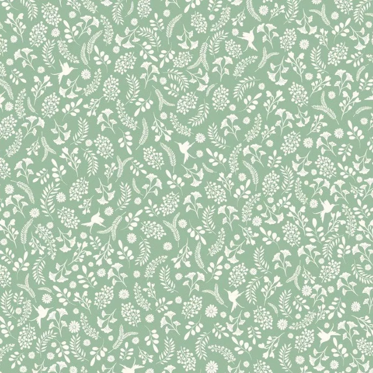 Poppie Cotton – Whimsical Green – UD25705