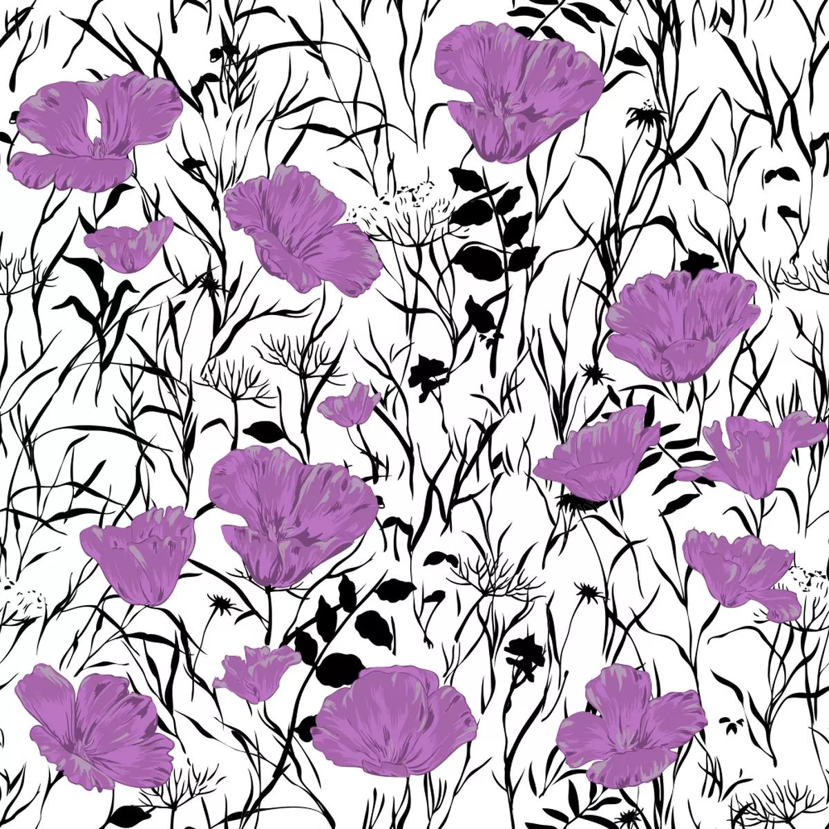 poppy-fields-fabric-soft-purple Poppy Fields Fabric – Soft Purple