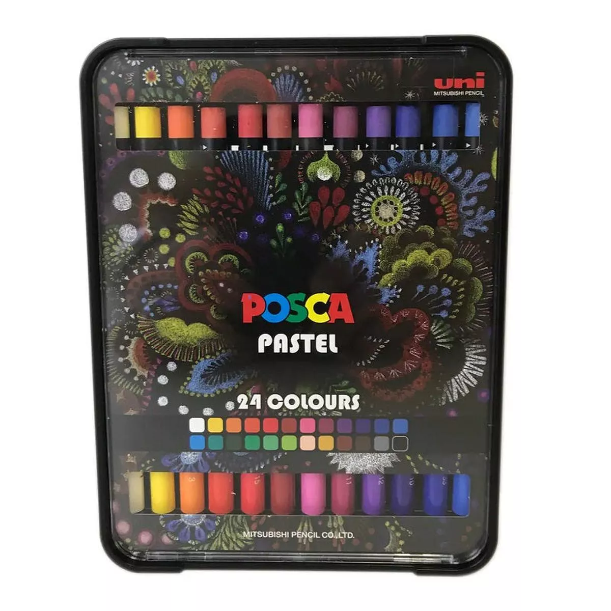 posca-wax-pastel-24-colors-set POSCA Wax Pastel 24 Colors Set