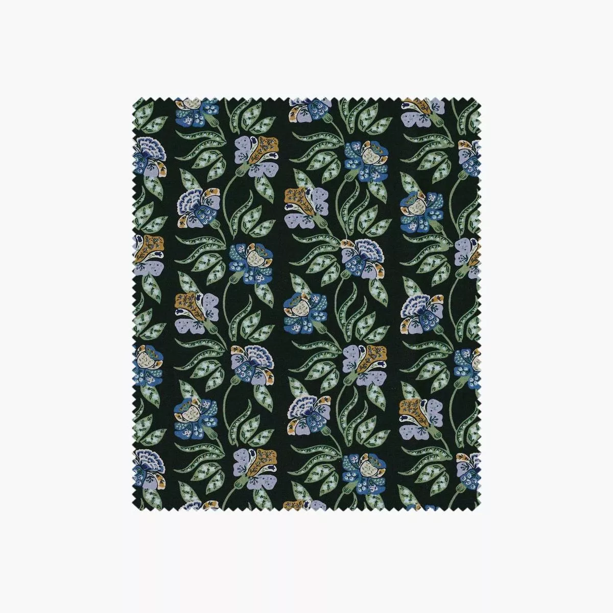 Posy Cotton Fabric – Hunter