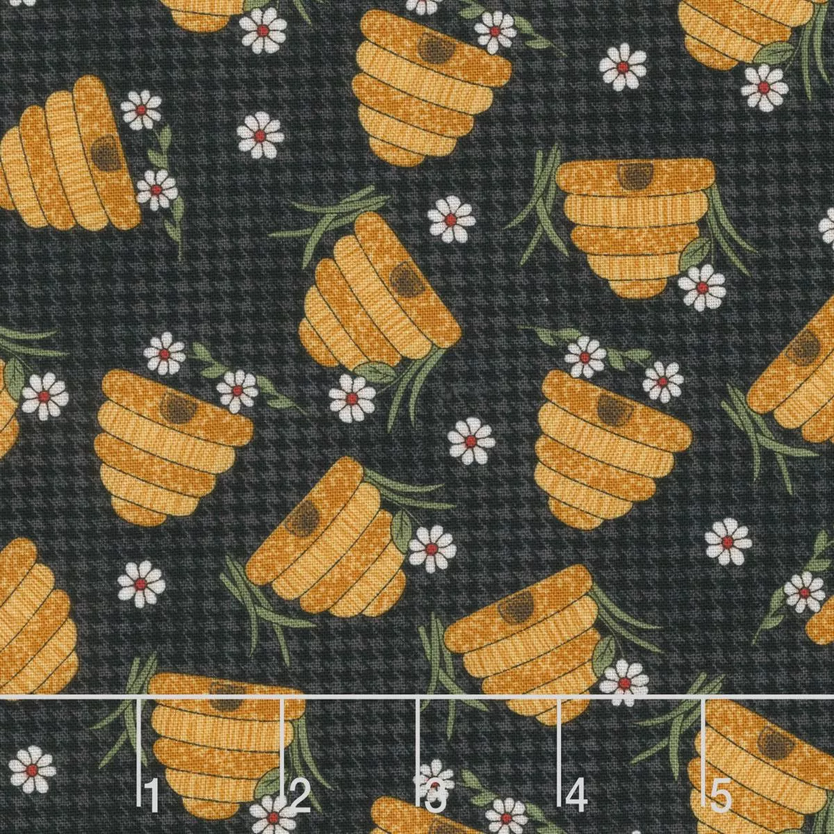 prairie-chicks-prairie-hive-black-yardage Prairie Chicks – Prairie Hive Black Yardage