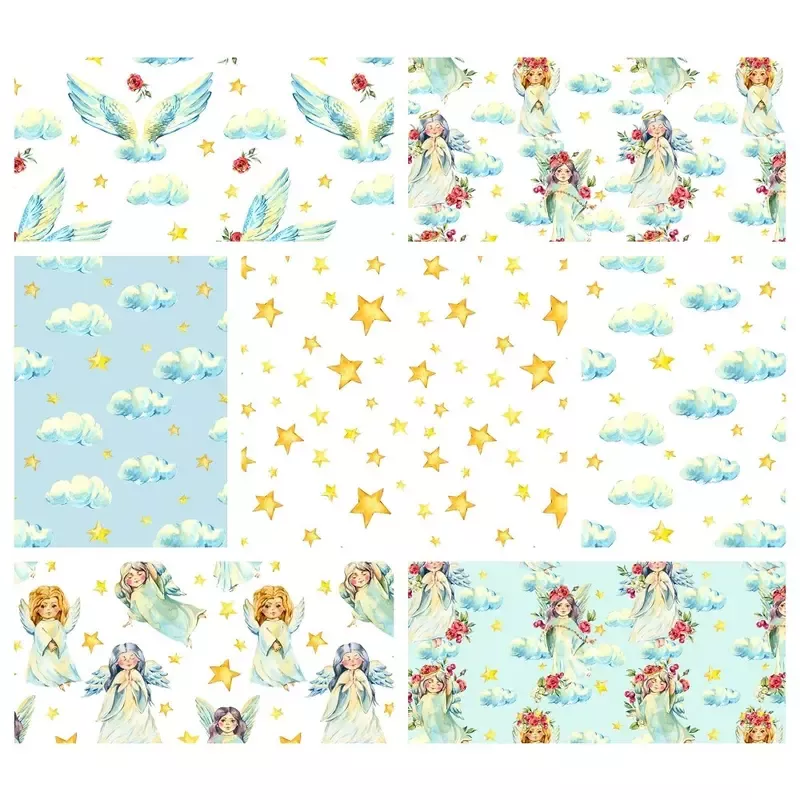 precious-angels-fat-eighth-bundle-14-pieces Precious Angels Fat Eighth Bundle – 14 Pieces