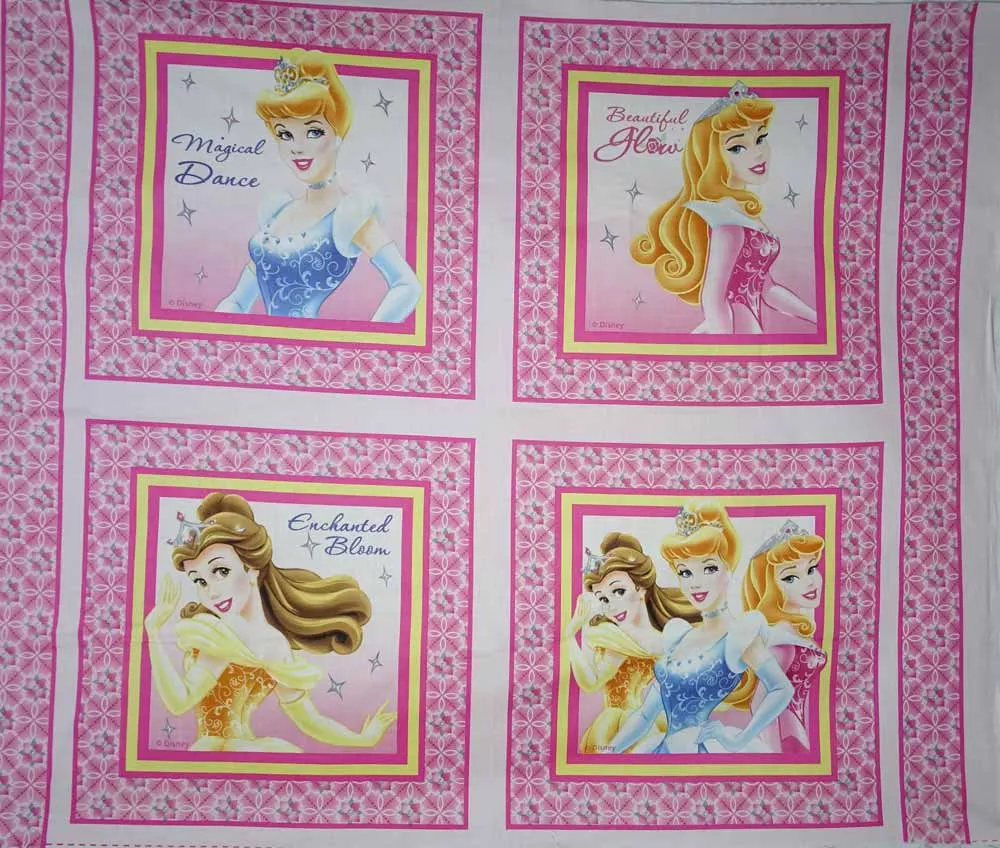 princesses-glow-within-pillow-panel Princesses Glow Within Pillow Panel