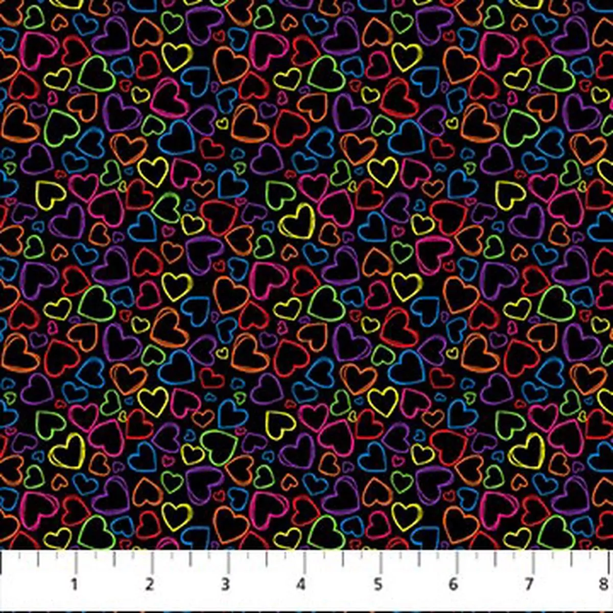 prismatic-black-multi-tossed-hearts Prismatic Black Multi Tossed Hearts