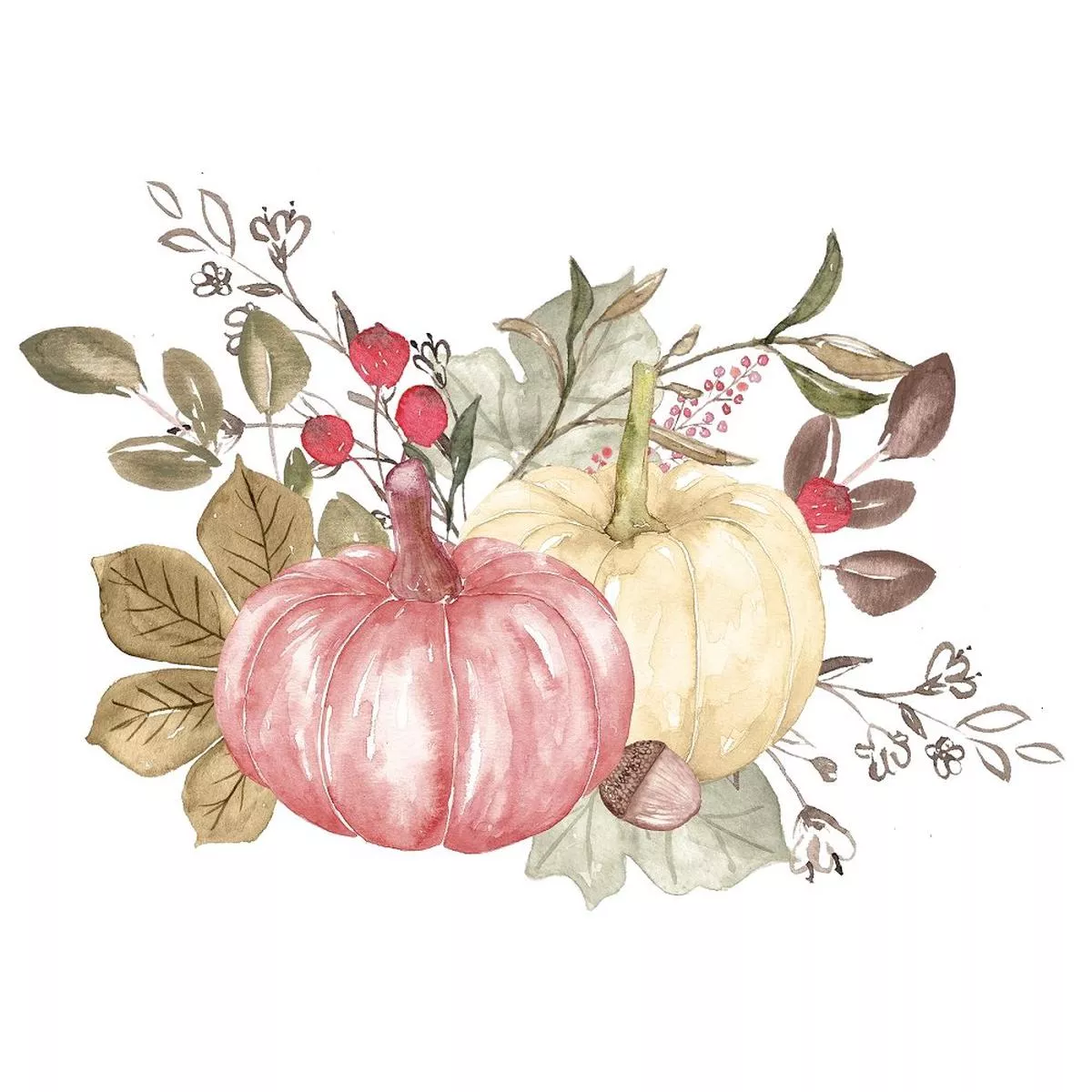 pumpkin-paradise-arrangement-1-fabric-panel Pumpkin Paradise Arrangement 1 Fabric Panel