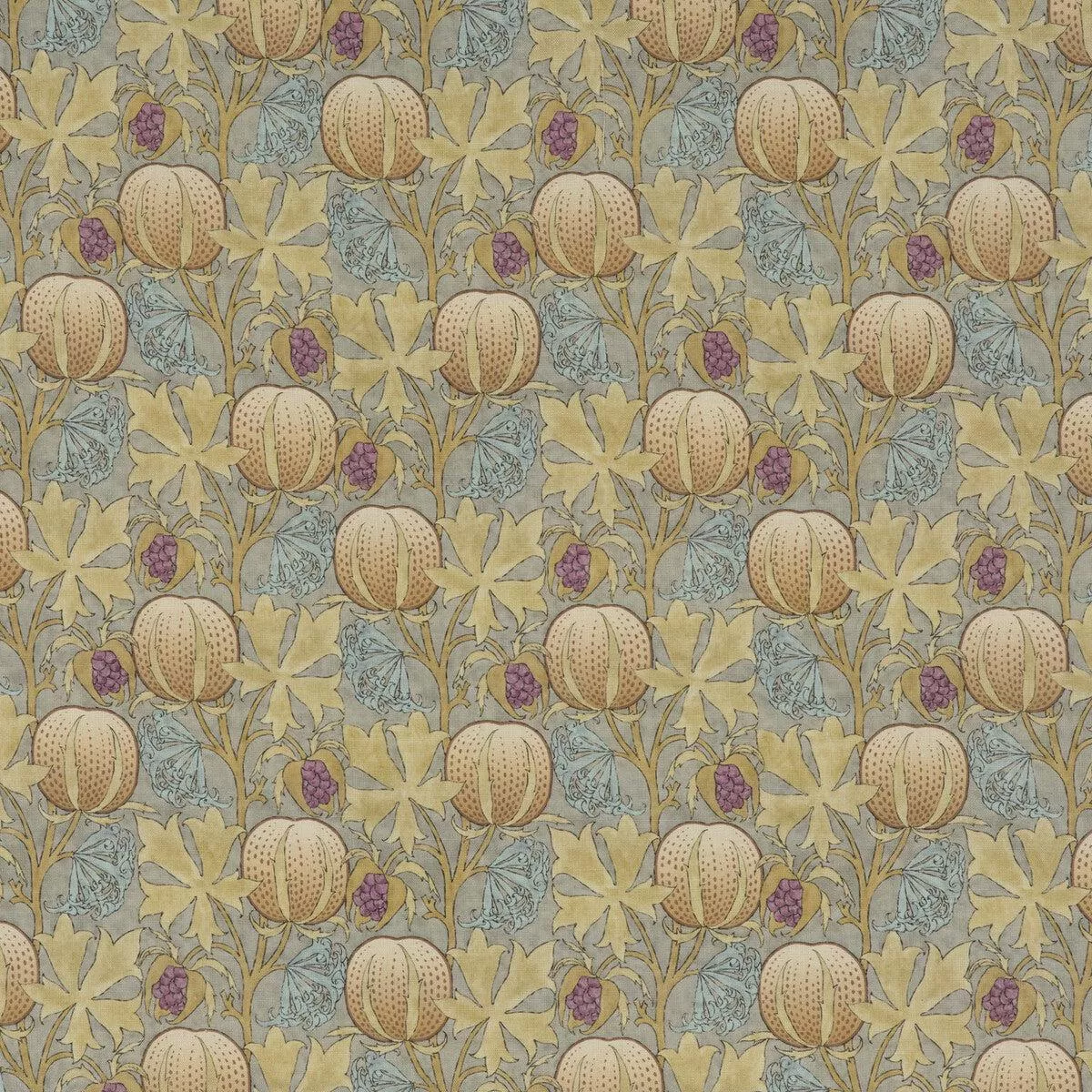 pumpkins-teal-fabric Pumpkins Teal Fabric