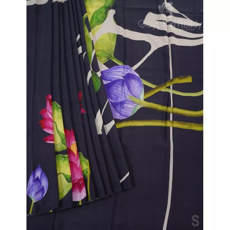 pure-crape-printed-saree-pcp11 PURE CRAPE PRINTED SAREE-PCP11