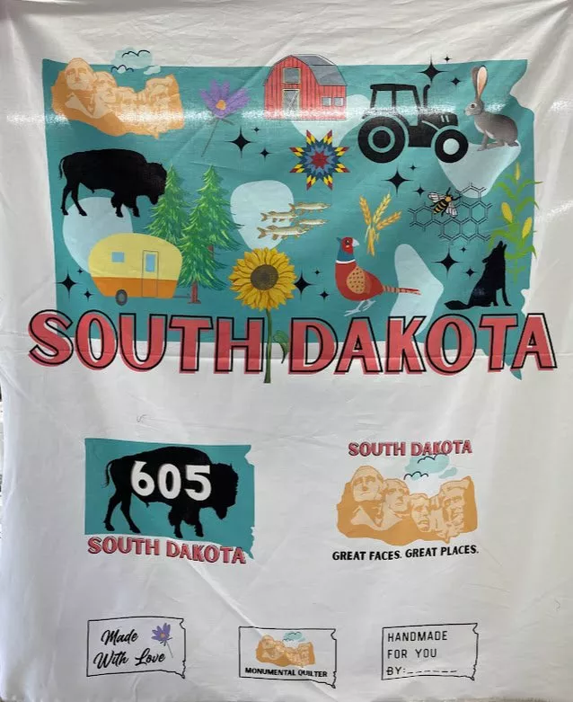 Quilt Across The Dakotas Panel