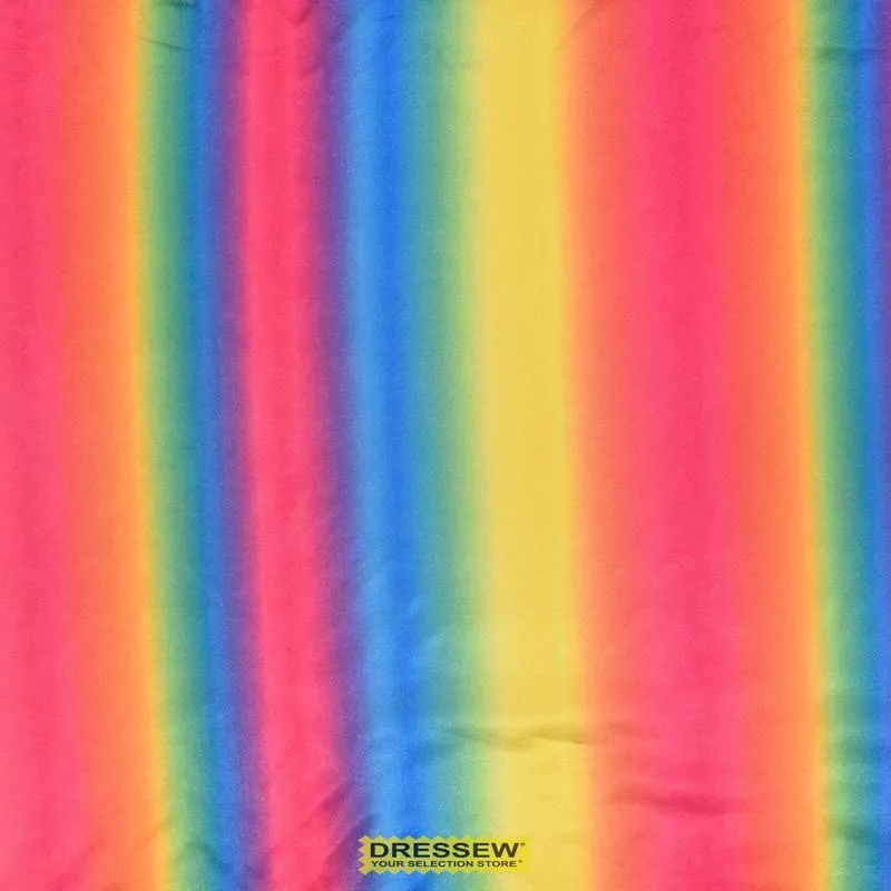 Rainbow Satin Bright Stripe