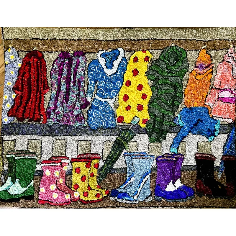 rainy-bingo-best-large-pattern-on-linen Rainy Bingo Best (Large) Pattern on Linen