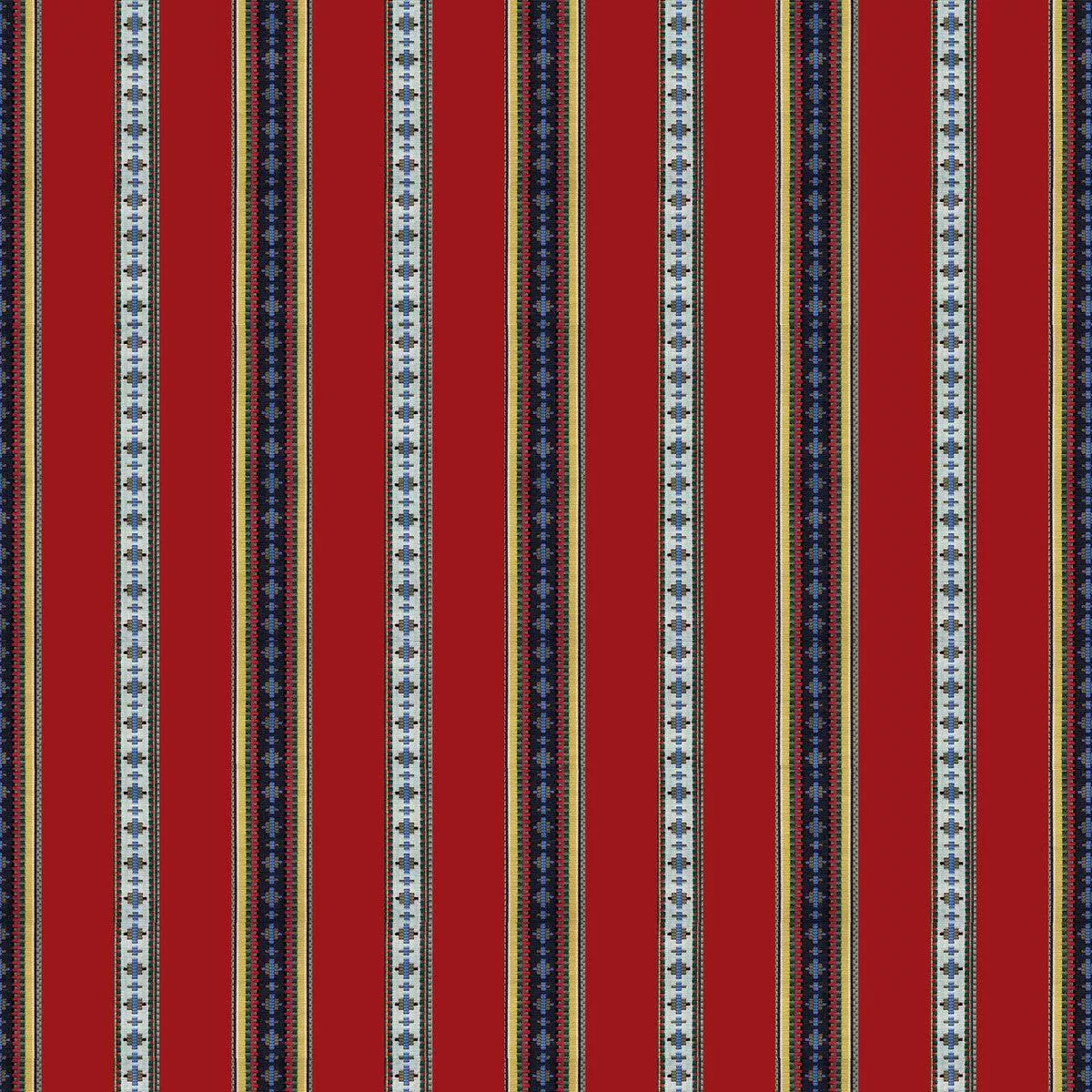 rayure-broderie-red-fabric Rayure Broderie Red Fabric