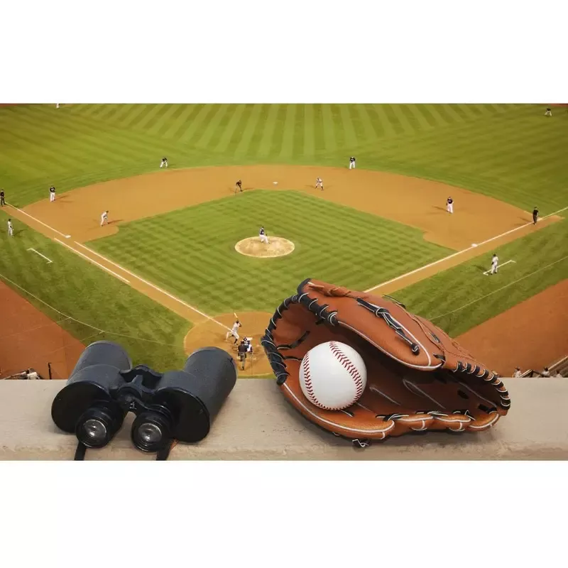 realistic-baseball-field-fabric-panel Realistic Baseball Field Fabric Panel
