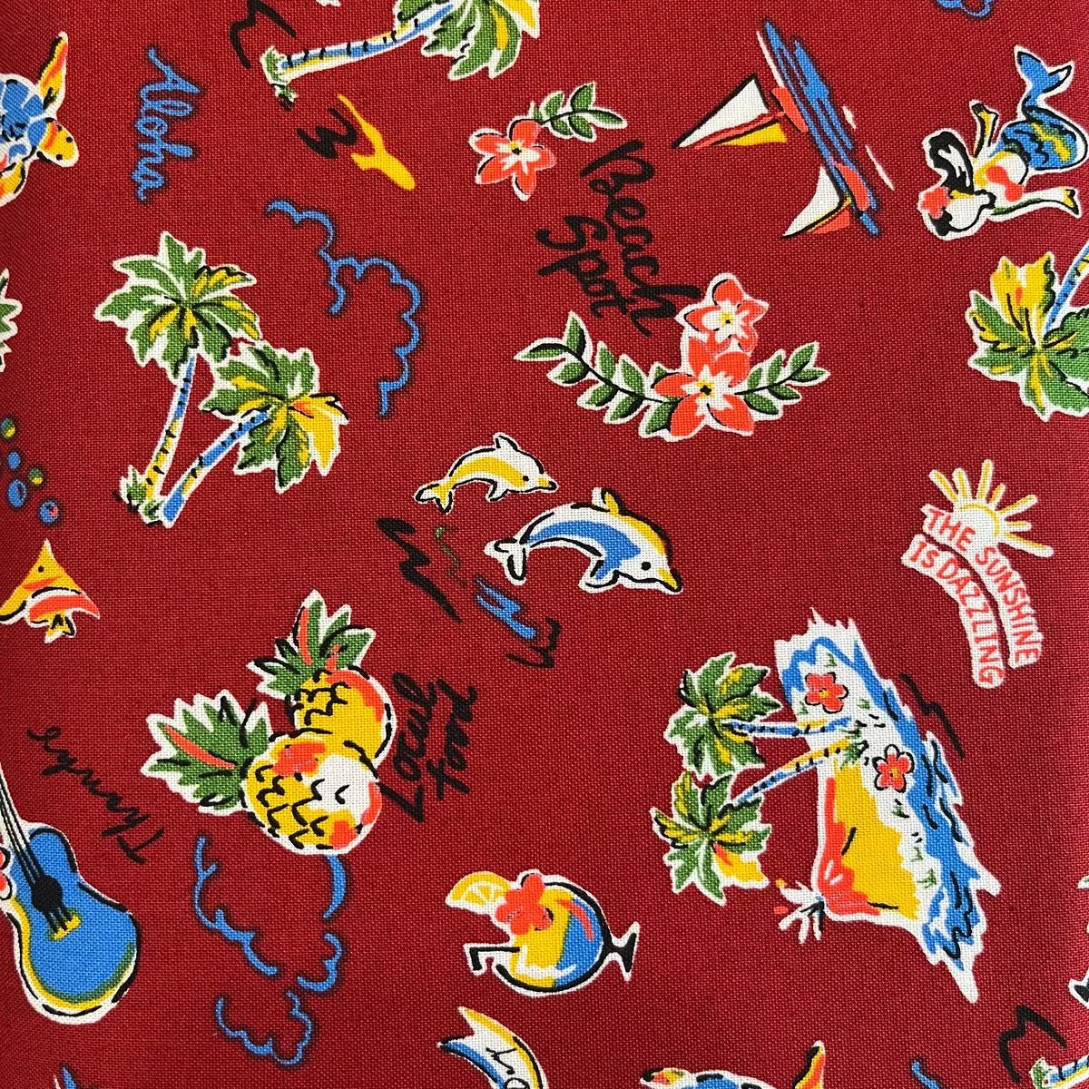 red-aloha-cotton-by-good-taste RED Aloha Cotton by Good Taste