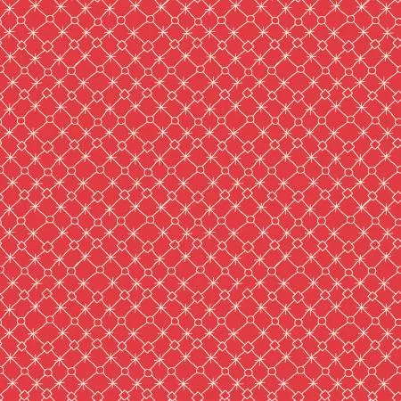 Red Geometric Squares - copy