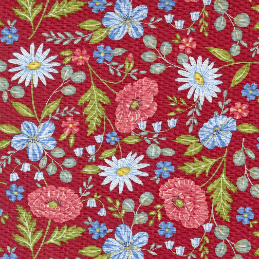 Red White & Bloom 56110 13 Red Floral