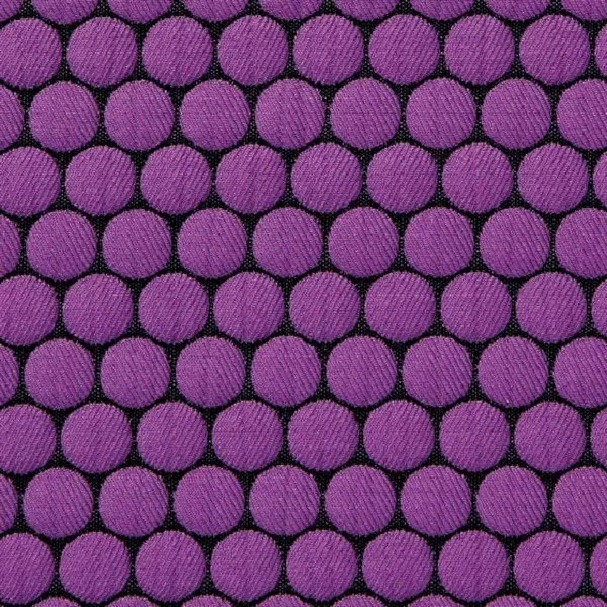 Remnant of Designtex Loop To Loop Razzle Purple Upholstery Fabric