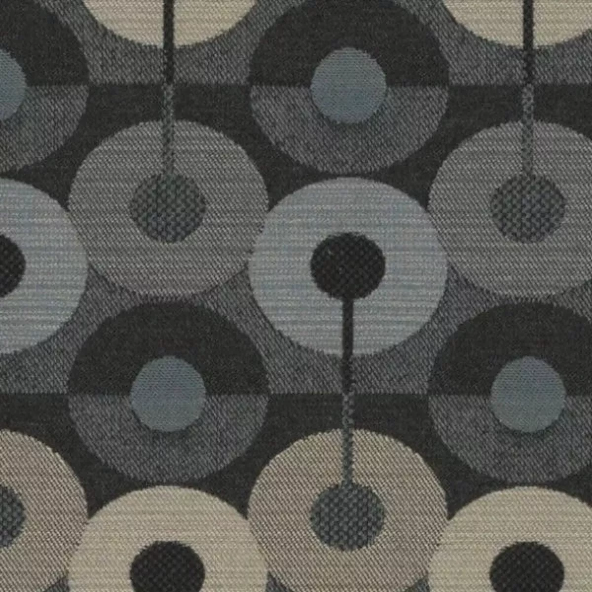 Remnant of Mayer Circumference Midnight Upholstery Fabric