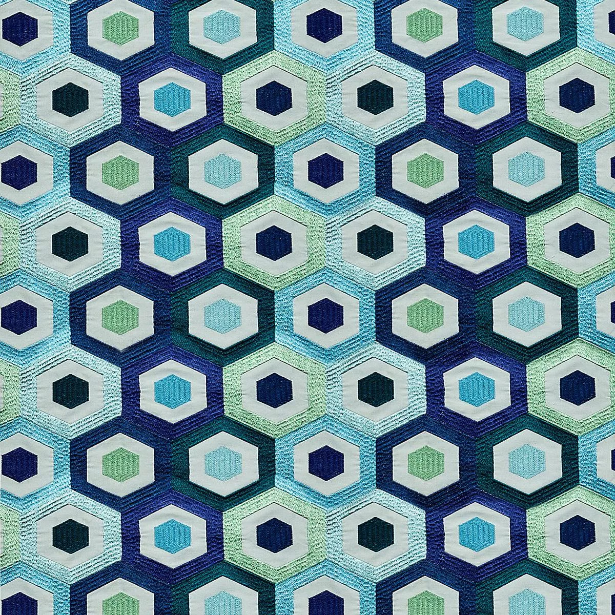 Rhapsody – Blue Mood by Scalamandre Fabric