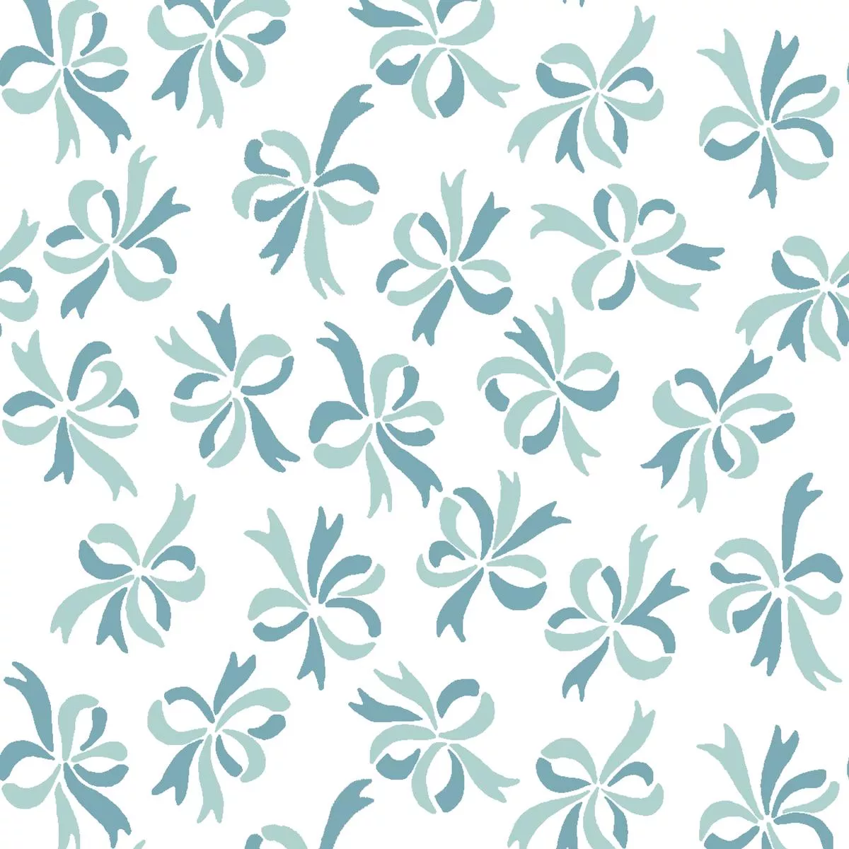 ribbon-bow-on-canal-fabric Ribbon Bow on Canal Fabric