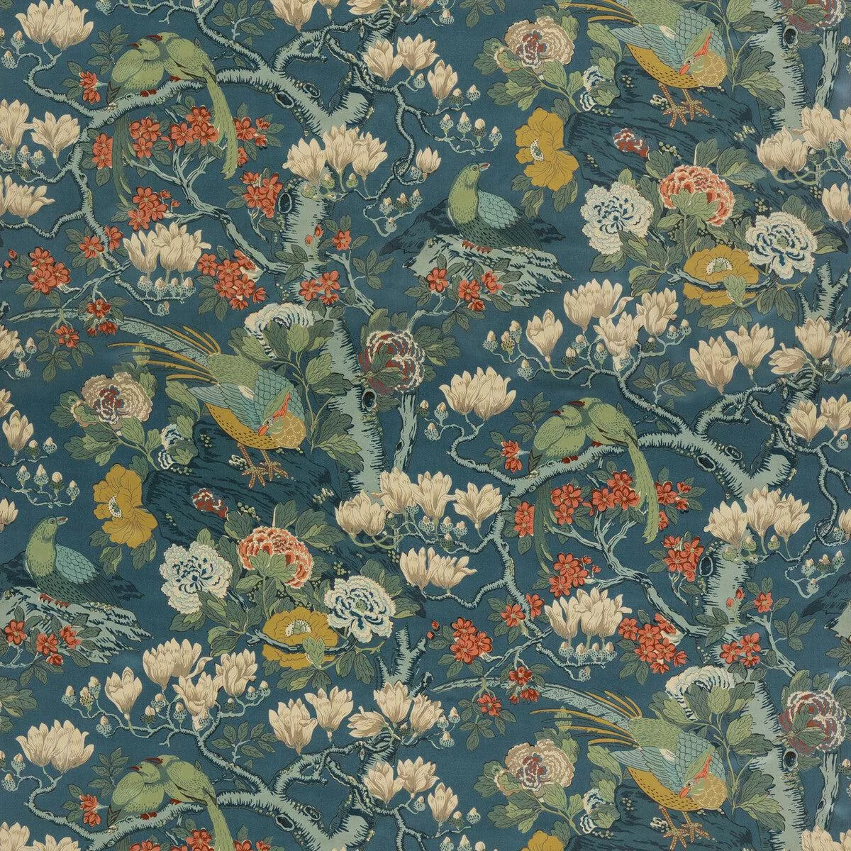 rockbird-velvet-teal-fabric Rockbird Velvet Teal Fabric