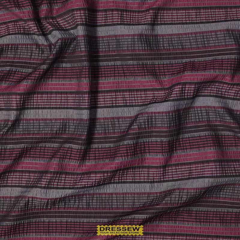 Romano Stripe Fancy Fuchsia
