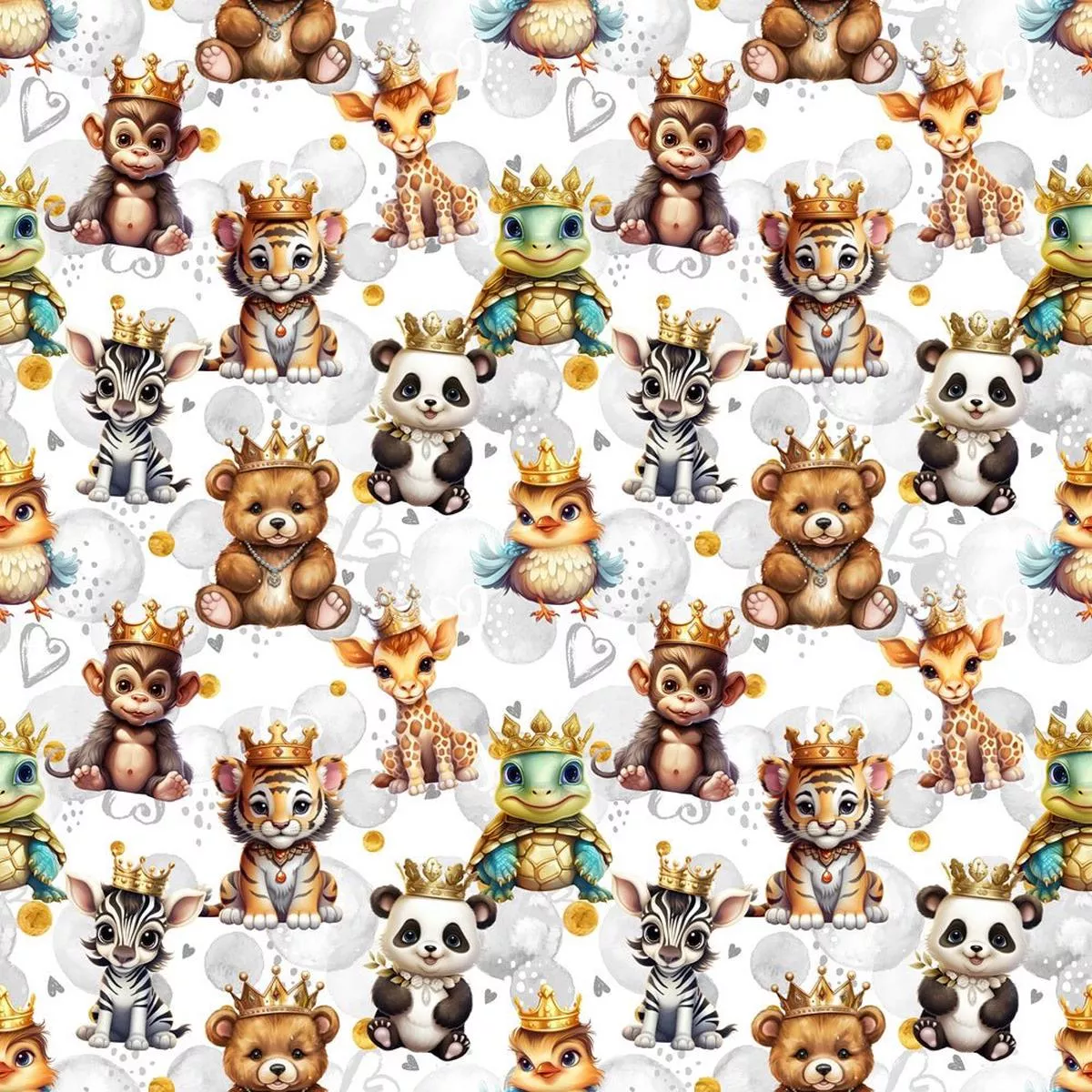 royal-baby-animals-fabric Royal Baby Animals Fabric