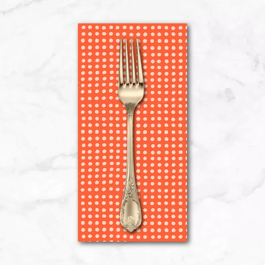 ruby-bee-blenders-dots-in-delphinium-blush-dinner-napkin Ruby and Bee Blenders, Dots in Delphinium Blush, Dinner Napkin