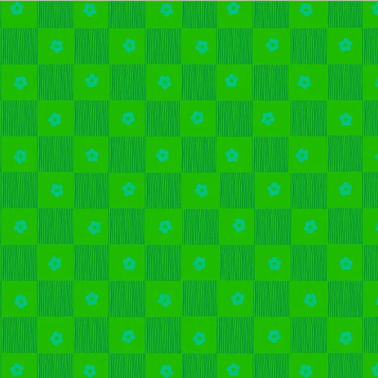 ruby-bee-blenders-footpath-in-clover-fabric-half-yards Ruby and Bee Blenders, Footpath in Clover, Fabric Half-Yards
